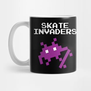 Skate Invaders purrple Mug